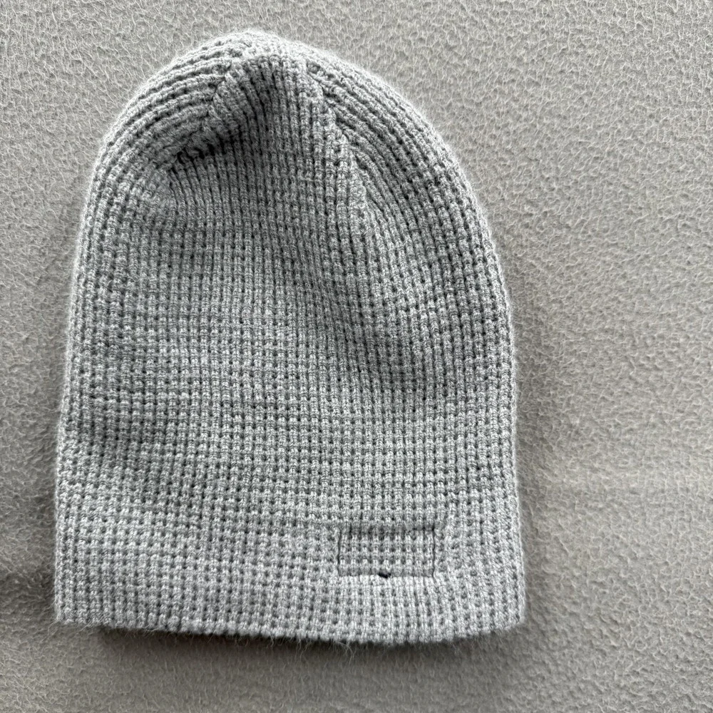 Pendleton Hat Beanie Mens One‎ Size Gray Cuffed Knit Acrylic USA Winter Stretch